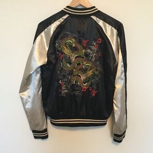 satin dragon jacket